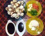 Foto langkah ke 1 dari resep Telur puyuh kecap ala Korea.