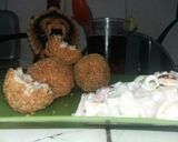 Foto del paso 3 de la receta: Croquetas de carne molida rellenas de queso y jamón