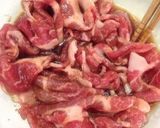 A picture of step 3 of Juicy and Tender Ginger Fried Pork.