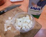 A picture of step 2 of Pacholas (Mexican ground beef).
