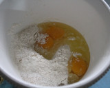 Foto langkah ke 4 dari resep Cake Nutrijell / bolu nutrujell kocok all on 1 (kopi coklat santan).