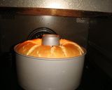 A picture of step 7 of Healthy Soy Milk Banana Chiffon Cake.