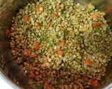 A picture of step 4 of Easy Lentil Soup.