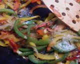 A picture of step 5 of Peperonata.
