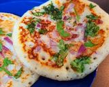 A picture of step 4 of Foxtail vegetable uttapam.
