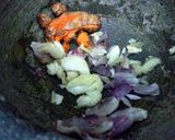 A picture of step 1 of Turmeric Rice.