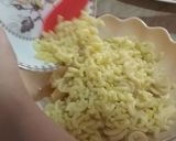 A picture of step 2 of Macroni fruit salad.