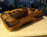 Foto del paso 5 de la receta: Budín marmolado de Algarroba y vainilla sin gluten!