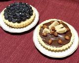 Foto del paso 5 de la receta: Mini tartas cumpleañeras 🌰🍒🍸