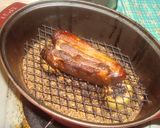 A picture of step 13 of Homemade Bacon Smoked with Barley Tea in a Pot.