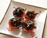 A picture of step 9 of Braised Hijiki Seaweed with Maple Syrup and Bacon.