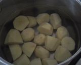 A picture of step 1 of My Peppery Veg Shepherds Pie, with Mash Potato and Broccoli Top 😀.