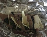 A picture of step 3 of Spinach Mozzarella Hassleback Chicken.