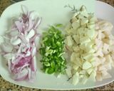 A picture of step 1 of Poha.