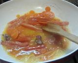 Foto del passaggio 4 della ricetta Gamberoni "a colori" adagiati su crema di avocado.#cokpad