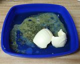 A picture of step 1 of Microwave Steamed Shrimp/Fish in Lemon Butter Sauce.