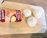 Polenta gombóc sós túróval töltve recept fázis 3 fotója