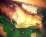 A picture of step 4 of Lamb, Rosemary & Mint Burger With Herb & Garlic Butter!.