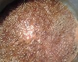 A picture of step 2 of Bourbon sauce.