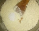A picture of step 1 of Gullisuwa(Milk balls).