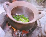 A picture of step 4 of Clay Pot BBQ Braise Chicken With Thai Herbs.