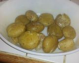A picture of step 6 of Papas Arrugadas (Wrinkled Potatoes).