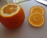 A picture of step 1 of Orange supreme.