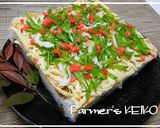 A picture of step 6 of Canned Mackerel Chirashi Sushi.