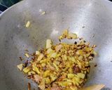 A picture of step 2 of Prawn Masala curry.