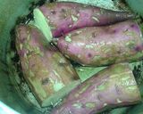 A picture of step 3 of Sweet potato chat.