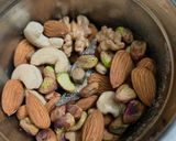 A picture of step 6 of Protein Powder with Sunflower seeds n Pumpkin seeds.