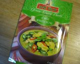 A picture of step 5 of Green Curry.