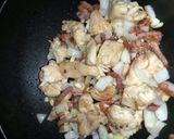 A picture of step 3 of Craime Fraiche Pasta.