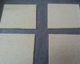 A picture of step 4 of Easily Made with a Frozen Pie Crust! Peach & Adzuki Pie.