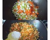 A picture of step 2 of Mix Veg Cheese Paratha.