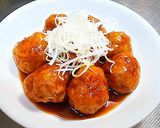A picture of step 10 of Tender and Juicy Low-Cal Chinese Meatballs.
