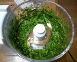 A picture of step 3 of Falafel Tofu Spring Rolls.
