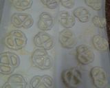 A picture of step 3 of Ladybirds Spider Pretzels.