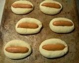A picture of step 6 of Wiener Sausage Bread Rolls Using Homemade Bread Starter.