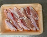 A picture of step 1 of Japanese Marinated Fried Chicken Wings.