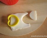 A picture of step 2 of Easy! Hello Kitty Rice Ball Recipe.