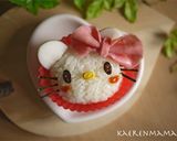 A picture of step 12 of Easy! Hello Kitty Rice Ball Recipe.