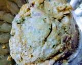 Fenugreek mix with khuskhus onion Paratha Koki recipe step 1 photo