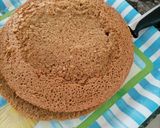 A picture of step 9 of Bombay coffee Cake.