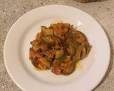 Foto del paso 4 de la receta: Calabazas con puerco en salsa roja