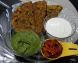 A picture of step 5 of Methi Thepla.