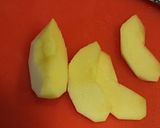 A picture of step 1 of Caramelized Apple and Sweet Potato Pie.