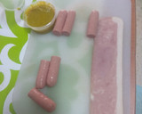 Foto del paso 1 de la receta: Salchicha enrollada y frita