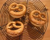 A picture of step 17 of Authentic German Pretzels.