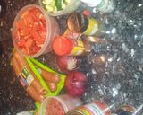 A picture of step 1 of Leczo.